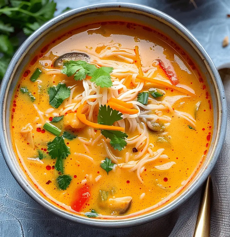 The Creamy Thai Coconut Curry Soup Even Picky Eaters Devour